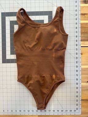 Brown Women's Shapewear Bodysuit - Comfort Support